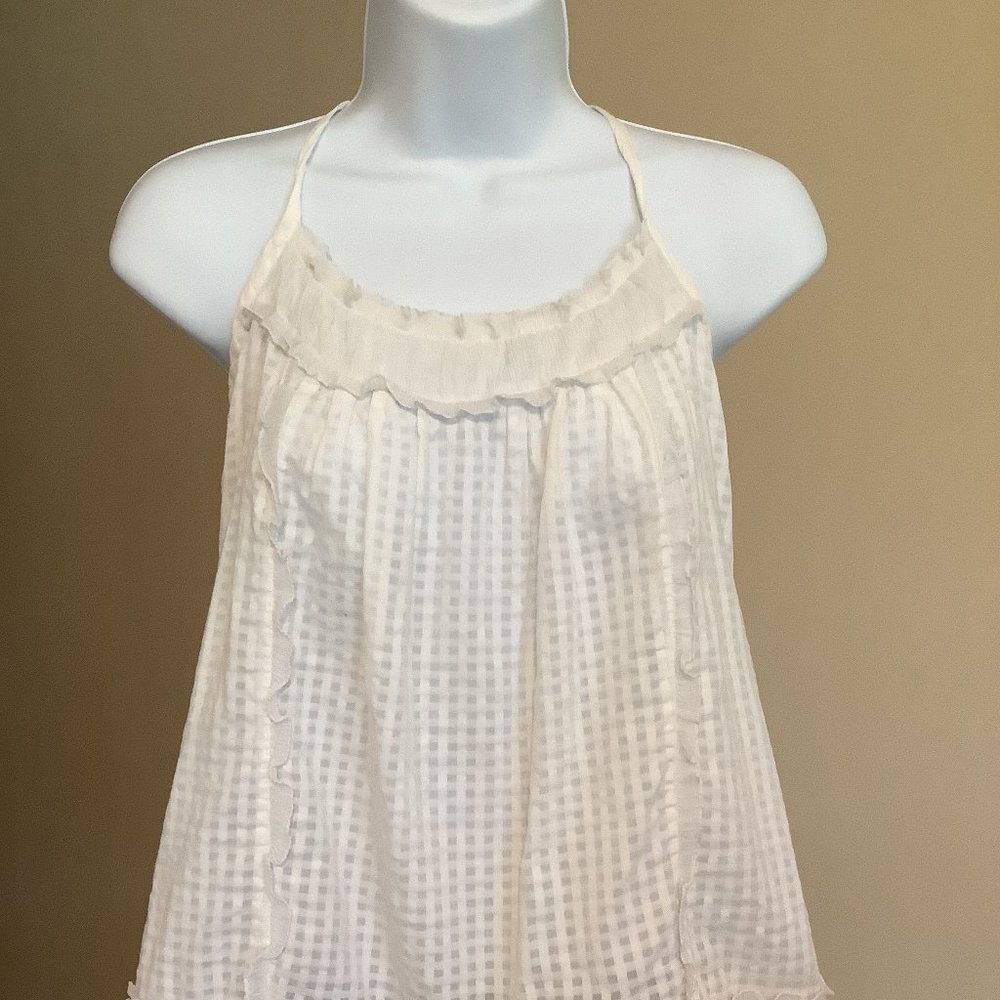 American Eagle Outfitters White Top- Size 4